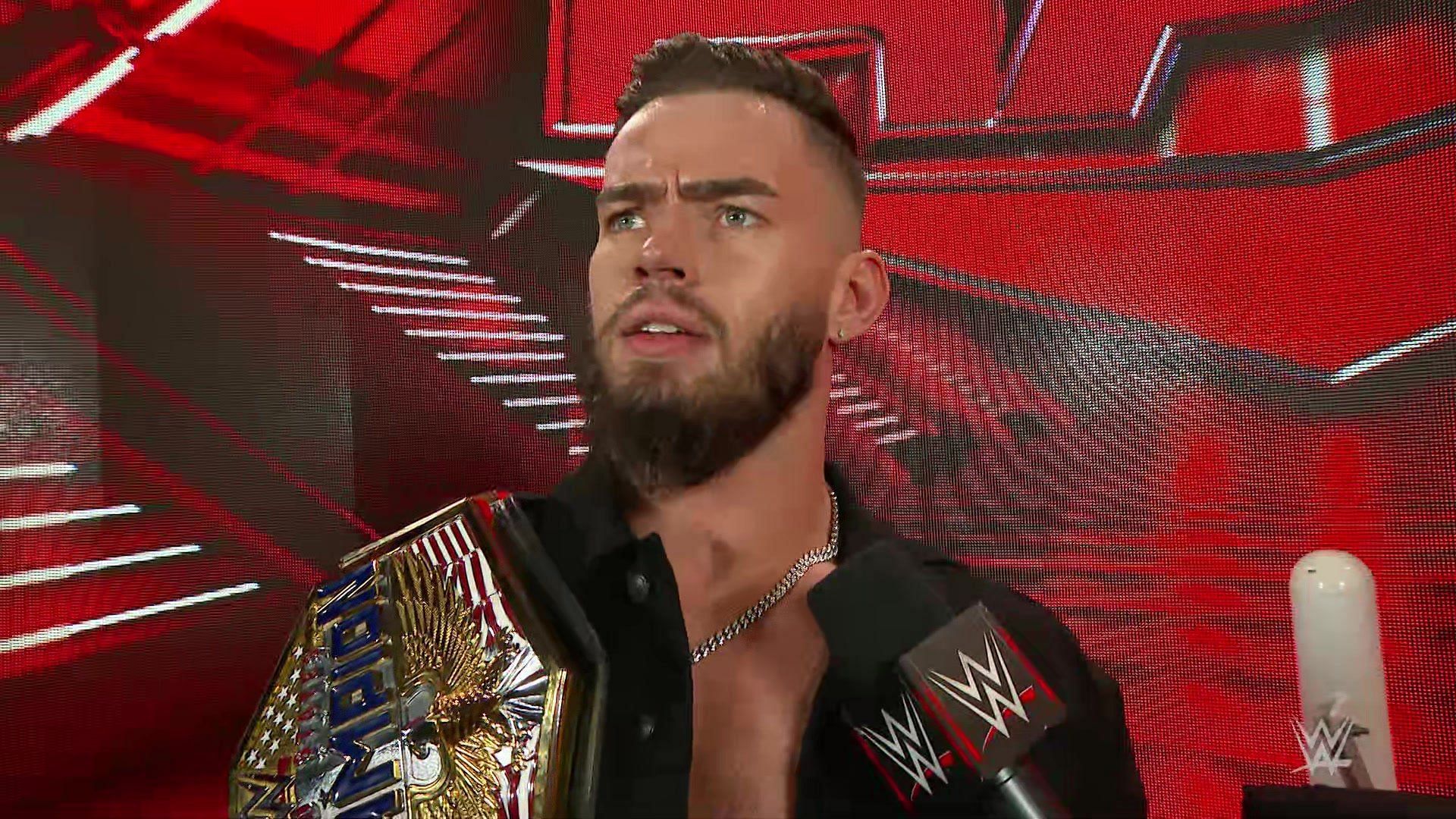 WWE United States Champion Austin Theory